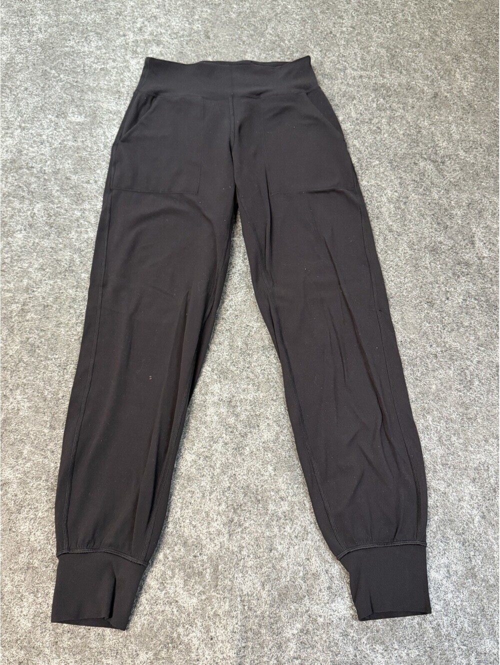 Lululemon Stretch High-Rise Keep Moving Jogger Pants Black Women's 4 W5CV4S
